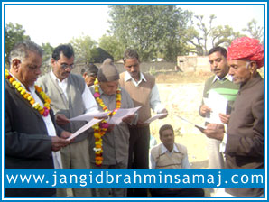 Jangid Brahmin Samaj Newai 2012