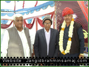 Jangid Brahmin Samaj Chomu 2011