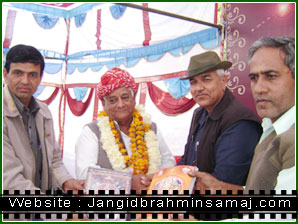 Jangid Brahmin Samaj Chomu 2011