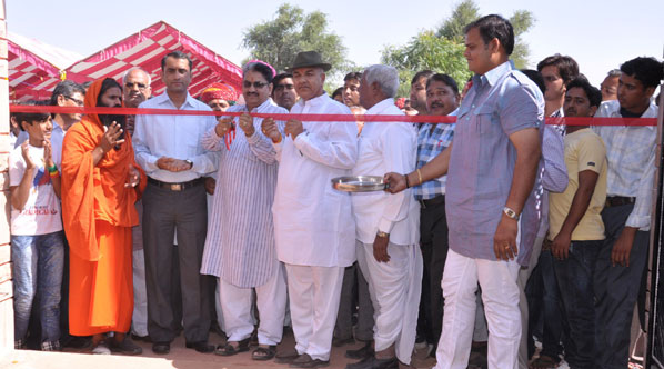 Inauguration of Hostel at Nagaur