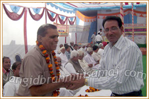 Pratibha Samman, Chomu, Jaipur, Jangid