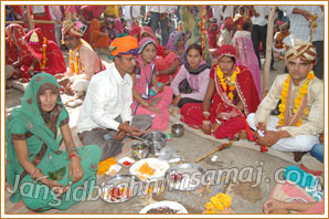 Samuhik Vivah Sammelan at Diggi (Tonk), Raj.